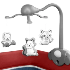 Lionelo Thomi Baby Reisebett Laufstall Kinderreisebett Mit Karussell Wickeltisch Rot-Blue -Babyprodukte Geschäft 026797a43761012356ebe3812d65fc9d