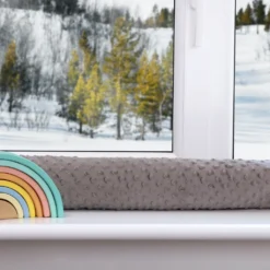 Zugluftstopper Fenster Fensterdichtung Türvorleger 300 Cm - Luftzugstopper Für Tür Und Fenster Windstopper Dunkelgrau -Babyprodukte Geschäft 04b561d2225c48dd4f123143c69a8081