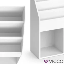 Vicco Kinderregal Luigi Weiß 72 X 79 X 30,7 Cm Holzwerkstoff -Babyprodukte Geschäft 0549e5c489bf7c5bf13ca4db36671041