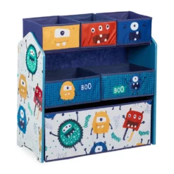 Relaxdays Kinderregal Mit Boxen Monster -Babyprodukte Geschäft 067526c8b5b9090ba1aacfff3577bfc5