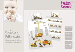 Jana Bettwäsche 100 X 135/40 X 60 Cm, Baustelle -Babyprodukte Geschäft 0a51a10c89142fc0fb90587c40ffb650