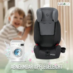 FableKids NALA Autokindersitz Autositz Kinderautositz Mit Isofix 9-36kg Gruppe 1+2+3 ECE Grau -Babyprodukte Geschäft 0a57e5618ec029c3e75df5f33dddf357