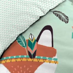 Kinderbettwäsche-Set FUCHS, Baumwolle, 140 X 200 Cm -Babyprodukte Geschäft 0cac1ff40bbfecd1c4ebd25c5ebab8ad