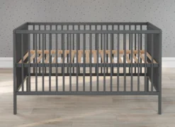 Babybett Babyzimmer Universal | Grau Matt Massiv -Babyprodukte Geschäft 0d94f70e85a68ffe02471e111c9b4eec