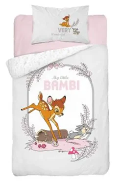 Baby Bettwäsche Disney Bambi Mit Klopfer 100 X 135 Cm