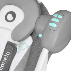 Lionelo Ruben Baby Wippe Babyschaukel Elektrisch Mit Liegefunktion Von 0 Bis 9 Kg Moskitonetz Kuscheltierbügel Dunkelgrau-Türkis -Babyprodukte Geschäft 12ae895c01c8dc1b1aa2e6b9aef776ae