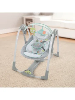 Ingenuity Swing ’n Go Portable Swing™ – Hugs & Hoots™ Schaukel; 10247 -Babyprodukte Geschäft 13131ad10000159d91974824705f684a