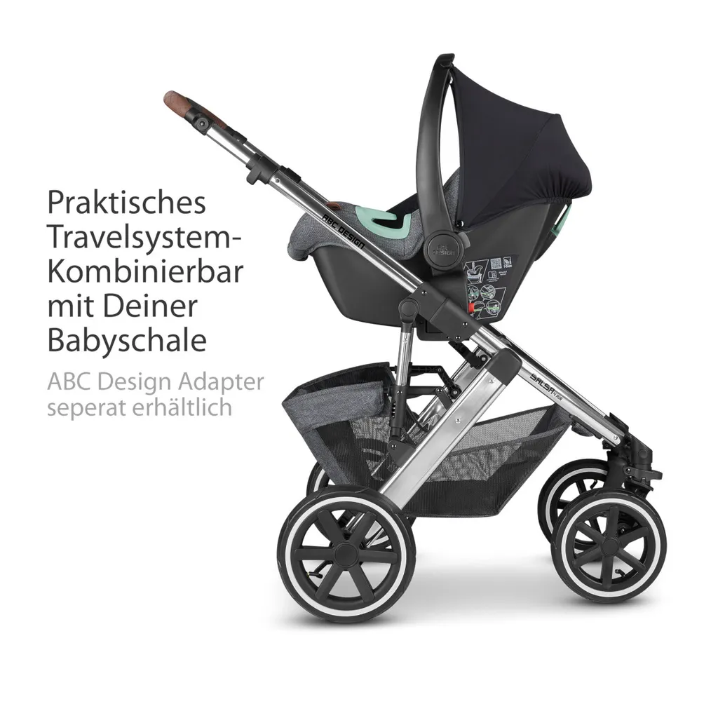 ABC Design Salsa 4 Air Kinderwagen Asphalt Diamond Kollektion 2022 12 ABC Design Salsa 4 Air Kinderwagen Asphalt Diamond Kollektion 2022 – Bild 12