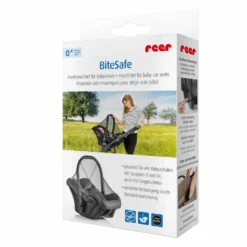 Reer BiteSafe Insektenschutz Für Babyschale, Moskitonetz, Mückennetz, Fliegennetz, Polyester, Schwarz, 87011 -Babyprodukte Geschäft 16dcca939b50ff7f6a080ecfaf5c96bf