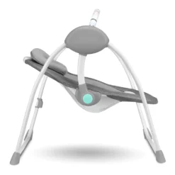 Lionelo Ruben Baby Wippe Babyschaukel Elektrisch Mit Liegefunktion Von 0 Bis 9 Kg Moskitonetz Kuscheltierbügel Dunkelgrau-Türkis -Babyprodukte Geschäft 18314224cb6987270b5226995d04b84b