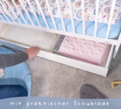 Alcube® Mitwachsendes Babybett 60 X 120 Cm Mit Schubladen Gitterbett 120x60 Umbaubar Zum Haus Juniorbett Kinderbett In Weiß 14 Alcube® Mitwachsendes Babybett 60 X 120 Cm Mit Schubladen Gitterbett 120x60 Umbaubar Zum Haus Juniorbett Kinderbett In Weiß -Babyprodukte Geschäft 1a2371082991580187664ff86e58178b