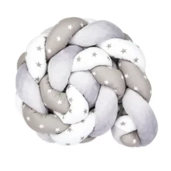 Babynest Neugeborene Nestchen Baby – Velvet Kuschelnest Mit Zopf Kissen Zerlegbares Set Zweiseitig Babynestchen Babybett 75X45, Sterne -Babyprodukte Geschäft 1bb945f2b55083add38cf227590f4789