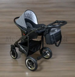 LUXUS Kombi Kinderwagen 3 In 1 Komplettset - Grau/schwarz 27 LUXUS Kombi Kinderwagen 3 In 1 Komplettset - Grau/schwarz -Babyprodukte Geschäft 1e2c9d417156eed88c04a898ae8f4981