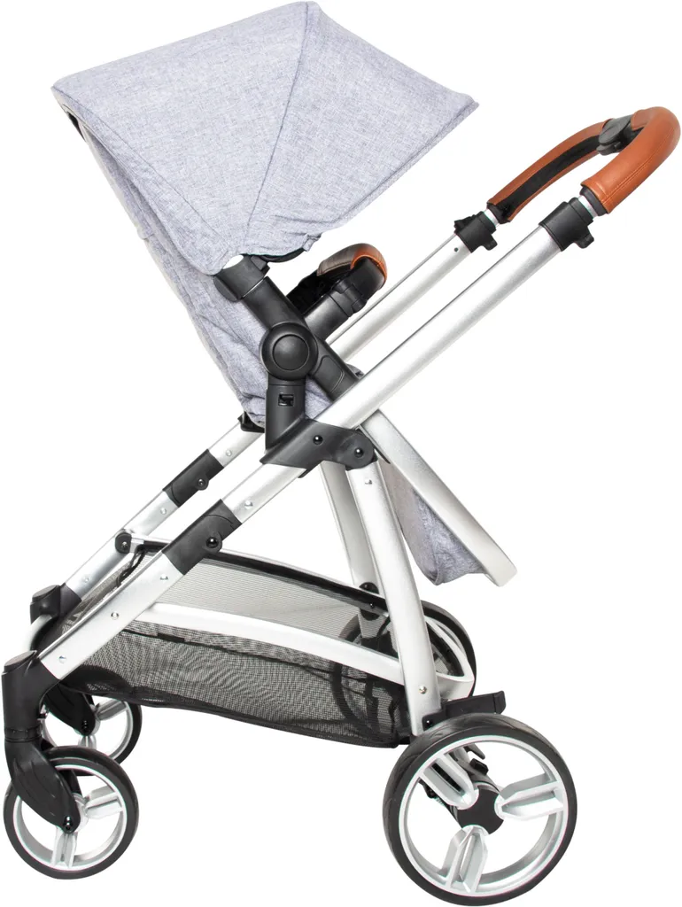 Osann Kombi-Kinderwagen K1 Grey Melange - 3 In 1 System 5 Osann Kombi-Kinderwagen K1 Grey Melange - 3 In 1 System – Bild 5