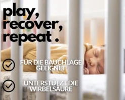 Sämann® Laufgittermatratze CLOUD Basic 6-eckig -Babyprodukte Geschäft 217471d5e15790bba00a24507634247b