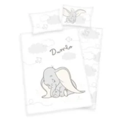 Disney Baby Bettwäsche Disney Dumbo 100 X 135 Cm 100% Baumwolle
