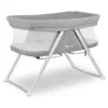 Lionelo Vera Faltbares Kinderbett 3in1 Baby Reisebett Laufstall Kinderwippe Grau