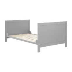 Roba Kombi-Kinderbett 'Sternenzauber Grau', 70 X 140 Cm, Taupe, 3-fach Verstellbar, Schlupfsprossen Umbaubar Zum Juniorbett -Babyprodukte Geschäft 2816fcb1af642f4bddcc8ef3148e440e