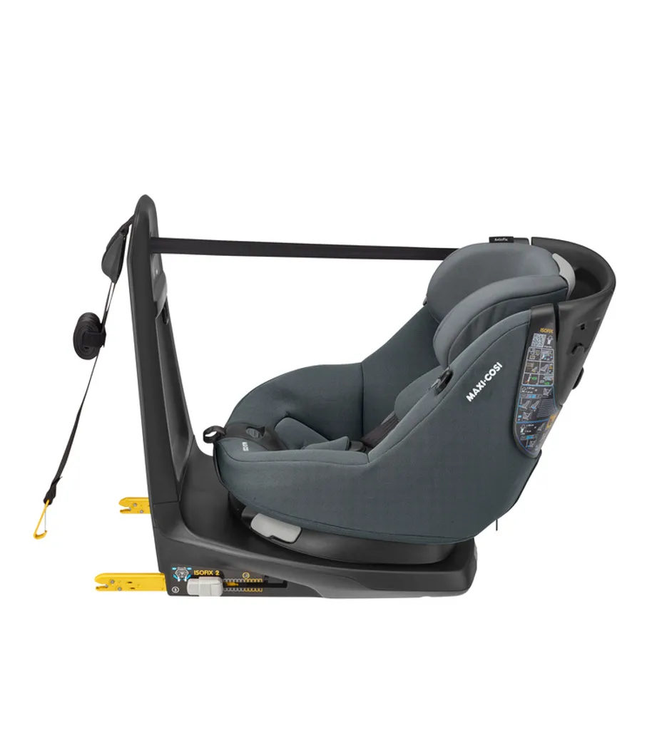 Maxi-Cosi AxissFix Autositz, 360° Drehbarer Kindersitz Mit ISOFIX Und Liegeposition, Nutzbar Ab Ca. 4 Monate Bis 4 Jahre (ca. 61 - 105 Cm), Authentic Graphite, Grau 3 Maxi-Cosi AxissFix Autositz, 360° Drehbarer Kindersitz Mit ISOFIX Und Liegeposition, Nutzbar Ab Ca. 4 Monate Bis 4 Jahre (ca. 61 - 105 Cm), Authentic Graphite, Grau – Bild 3