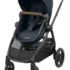 Maxi-Cosi Zelia 3 Kinderwagen Luxe 2in1, Wendesitz, Einhandklappbar, Incl Babywanne Geeignet Ab Geburt Bis Ca. 4 Jahre, 0-22 Kg, Essential Graphite - Grau