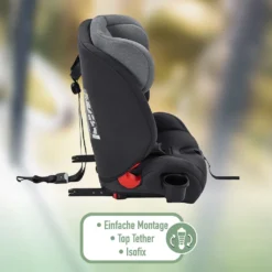 FableKids NALA Autokindersitz Autositz Kinderautositz Mit Isofix 9-36kg Gruppe 1+2+3 ECE Grau -Babyprodukte Geschäft 28f35e2246abf126ace7486757b897e3