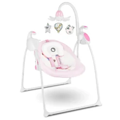 Lionelo Robin Baby Wippe Babyschaukel Elektrisch Mit Liegefunktion Von 0 Bis 9 Kg Moskitonetz Melodien Spieluhr Rosa -Babyprodukte Geschäft 2afaac72cb40f00fce9f3e71e133d128