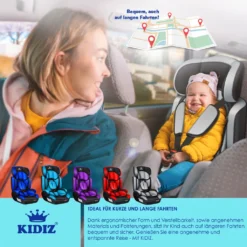 KIDIZ® Autokindersitz Kinderautositz ✓ Gruppe 1+2+3 ✓ 9-36 Kg 5-Punkt-Sicherheitsgurt, Autositz, Kindersitz, Einstellbare Kopfstütze | Mitwachsende Sitzerhöhung 1-12 Jahre, Stabil Und Sicher, Farbe:Grau 17 KIDIZ® Autokindersitz Kinderautositz ✓ Gruppe 1+2+3 ✓ 9-36 Kg 5-Punkt-Sicherheitsgurt, Autositz, Kindersitz, Einstellbare Kopfstütze | Mitwachsende Sitzerhöhung 1-12 Jahre, Stabil Und Sicher, Farbe:Grau -Babyprodukte Geschäft 2b06450b619e12338590a181fb084eda