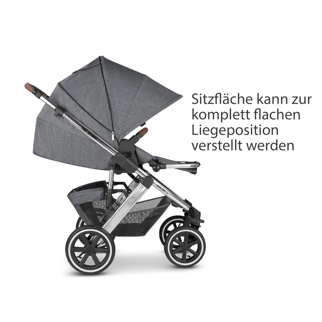 ABC Design Salsa 4 Air Kinderwagen Asphalt Diamond Kollektion 2022 4 ABC Design Salsa 4 Air Kinderwagen Asphalt Diamond Kollektion 2022 – Bild 4