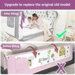 Zehnhase Bettgitter Bettschutzgitter Kinderbettgitter Babybettgitter 120 Cm, Grau, 1 Seite -Babyprodukte Geschäft 2d171292ee8cd5fca8f01fe724f7dc3f