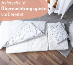 Alcube® Reisebett Matratze 60 X 120 X 7 Cm Klappmatratze – Für Ein Baby Reisebett Oder Gästematratze Inkl. Matratzenhülle Weiß -Babyprodukte Geschäft 2e847f8e62b8cfec08f4eae8431aee1f