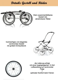 Kinderwagen Retro 3 In 1 „Roan Emma“ (E-73) – Sportsitz, Autositz Und Mega Zubehör -Babyprodukte Geschäft 318d56b2febcaf2aab729b55c9d9d360