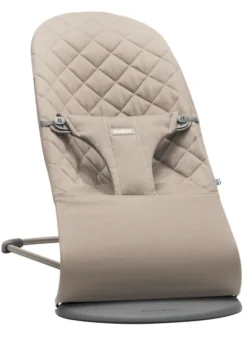 BabyBjörn Babywippe Bliss Baumwolle (6 Farben) Sand Grau