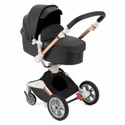Daliya® TURNIYO 360° Premium 3in1 Kinderwagen Mit Sportsitz, Babywanne & Babyschale Buggy Kombikinderwagen (Schwarz) -Babyprodukte Geschäft 35bc0ee4bec5183cff2a685025bb39d1 1