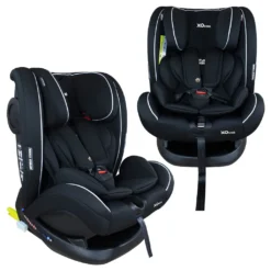 XOMAX S66 Auto Kindersitz Mit ISOFIX Für Kinder Von 0 - 36 Kg (Klasse 0, I, II, III), S66:S66-light-grey