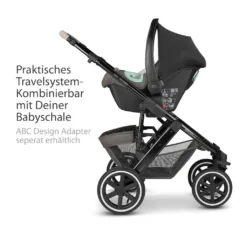 ABC Design Salsa 4 Air Kinderwagen Herb Diamond Kollektion 2022 -Babyprodukte Geschäft 374252f2a2665e18ae001c5e4996081f
