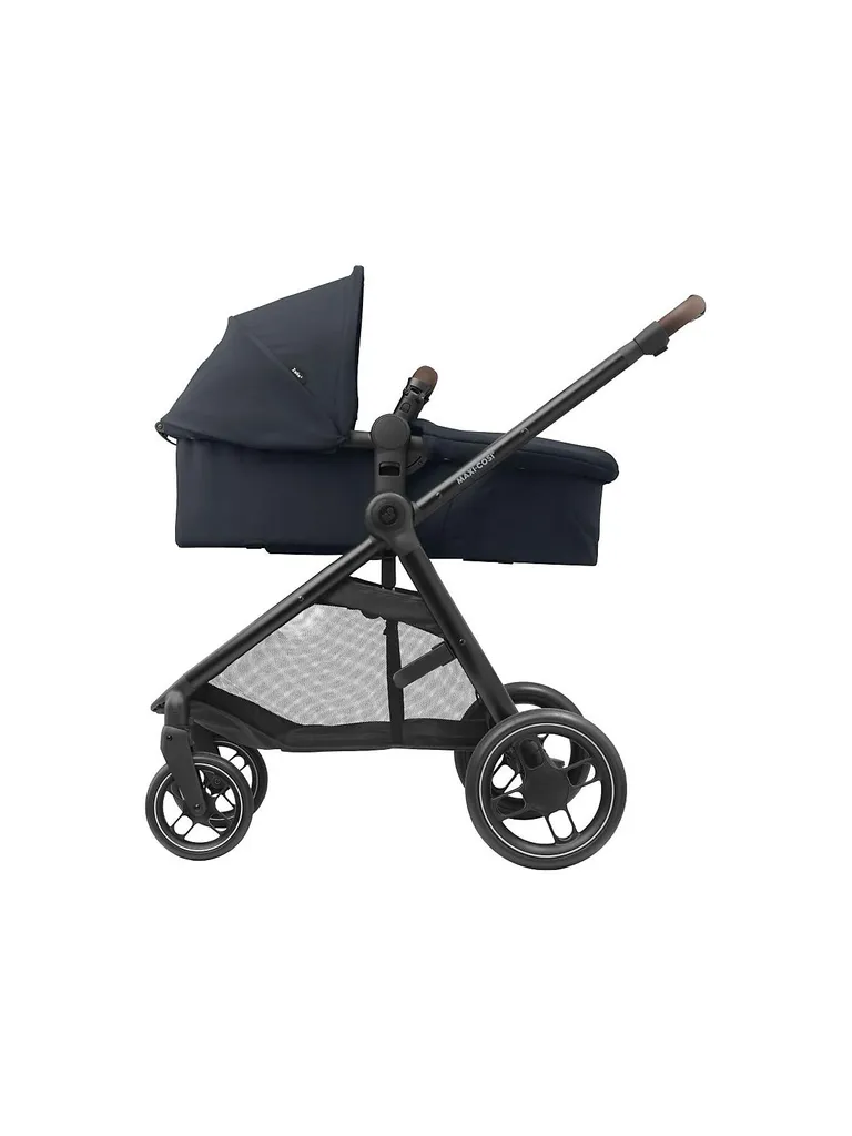 Maxi-Cosi Zelia 3 Kinderwagen Luxe 2in1, Wendesitz, Einhandklappbar, Incl Babywanne Geeignet Ab Geburt Bis Ca. 4 Jahre, 0-22 Kg, Essential Graphite - Grau 2 Maxi-Cosi Zelia 3 Kinderwagen Luxe 2in1, Wendesitz, Einhandklappbar, Incl Babywanne Geeignet Ab Geburt Bis Ca. 4 Jahre, 0-22 Kg, Essential Graphite - Grau – Bild 2