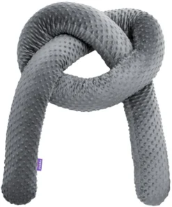 Bettschlange 300 Cm [Grau - Minky] Bettumrandung Bettrolle Babybettschlange 3m -Babyprodukte Geschäft 3a497d8200986a8467f38aa0cf3d1c5f