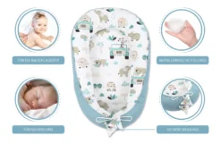 Babynest Kokon Neugeborene 90 X 50 Cm - Handmade Kuschelnest Baby Nestchen Mit Baumwolle Afrika Blau 9 Babynest Kokon Neugeborene 90 X 50 Cm - Handmade Kuschelnest Baby Nestchen Mit Baumwolle Afrika Blau -Babyprodukte Geschäft 3a95dedfa804917b0188d1f032461a21