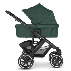ABC Design Salsa 4 Air Kombikinderwagen Set - (G2) Kollektion 2023, Farbe Kinderwagen:Basil -Babyprodukte Geschäft 3d53697c143040bea10886742b5d5bf2