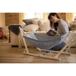 Amazonas Babyhängematte Koala Silver Edition Inklusive Holzgestell -Babyprodukte Geschäft 40d60fb5ae1e3ce5e5ce0055bb548d7d
