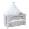 Roba Roombed, Babybett 60x120 Cm, Beistellbett Zum Elternbett Mit Kompletter Ausstattung