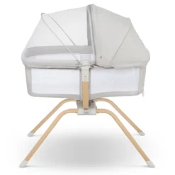 LIONELO Malin Evo Kinderbett, Babywiege, Reisebett Für Babys Mit Matratze, Kinderreisebett, Reisegitterbett, Von 0 Bis 9 Kg, Vordach, Moskitonetz, Klappbar, Schaukelsystem, Liegeverstellung, Schnelle Montage, Reisetasche, Leicht -Babyprodukte Geschäft 4338f8067617a45337b37ff4fccce61f