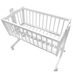 Baby Wiege Kinder Himmel Bett Stubenwagen Beistellbett + 9 Tlg. Zubehör Weiß/grau -Babyprodukte Geschäft 435ac672c53f9e0badeceacab362236e