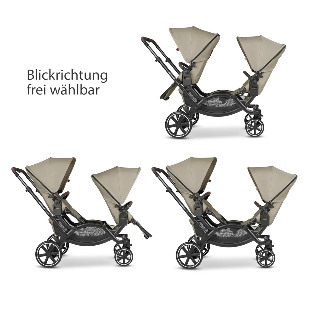 ABC Design Geschwisterkinderwagen Zoom Reed Kollektion 2023 2 ABC Design Geschwisterkinderwagen Zoom Reed Kollektion 2023 – Bild 2