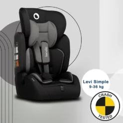 Lionelo Levi Simple Kindersitz 9-36kg Autokindersitze Autositz Gruppe I II III Schwarz -Babyprodukte Geschäft 44c00499b39adefca02ff4c22302be25