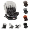 Kikkaboo Kindersitz Felix Isofix Gruppe 0+/1/2/3 (0-36kg) Top Tether SPS Reboard Hellgrau