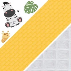 Babynest Neugeborene Nestchen Baby – Velvet Kuschelnest Mit Zopf Kissen Zerlegbares Set Zweiseitig Babynestchen Babybett 75X45, Safari -Babyprodukte Geschäft 4a130963eae4551d24ce73b377cf570e