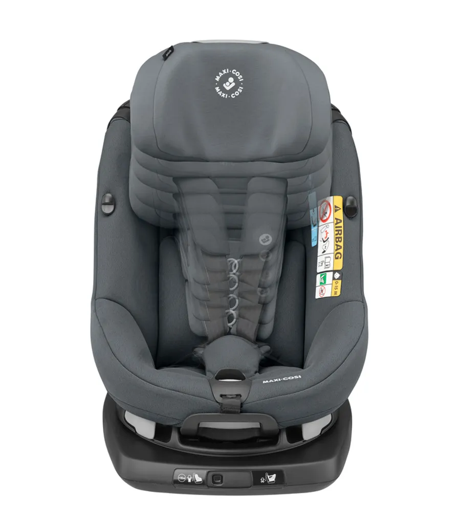 Maxi-Cosi AxissFix Autositz, 360° Drehbarer Kindersitz Mit ISOFIX Und Liegeposition, Nutzbar Ab Ca. 4 Monate Bis 4 Jahre (ca. 61 - 105 Cm), Authentic Graphite, Grau 6 Maxi-Cosi AxissFix Autositz, 360° Drehbarer Kindersitz Mit ISOFIX Und Liegeposition, Nutzbar Ab Ca. 4 Monate Bis 4 Jahre (ca. 61 - 105 Cm), Authentic Graphite, Grau – Bild 6