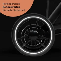 Bergsteiger Lugo Kinderwagen, Farbe: Black / Gestell: Black, Kombikinderwagen Komplettset Inkl. Zubehör - Babyschale, Buggy-Aufsatz, Sonnenschutz & Wetterfußsack | Isofix Station Erhältlich -Babyprodukte Geschäft 4be96f19e450c6a968ad44c9e1aae141