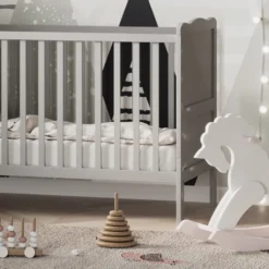 VitaliSpa Gitterbett Tobi Umbaubar Grau 124 X 87 X 65 Cm Holzwerkstoff -Babyprodukte Geschäft 4d9175170c8ab8b40c321ae46dbcce64